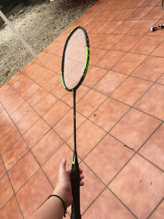 Raqueta de bambinton