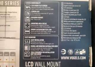 Soporte TV fijo a pared