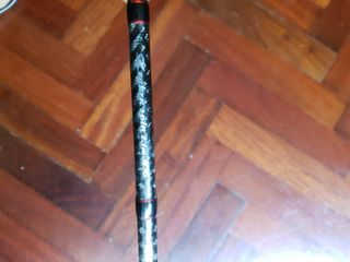 Caña de carbono trenzado  spin 2.1m  fuji acero