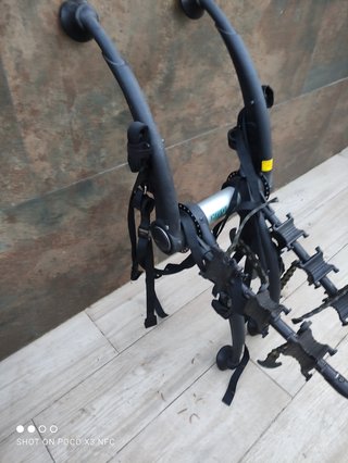 Porta bicicletas Maletero. 3 bicicletas.