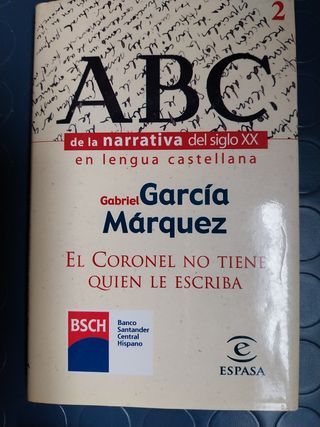 ABC de la narrativa del siglo XX
