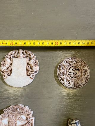 ✅set 4 jade oriental