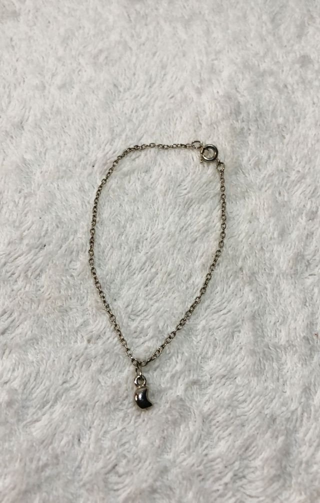 Bracciale con orecchino in argento