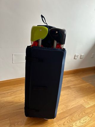 Cuna de viaje dos alturas y mosquitera