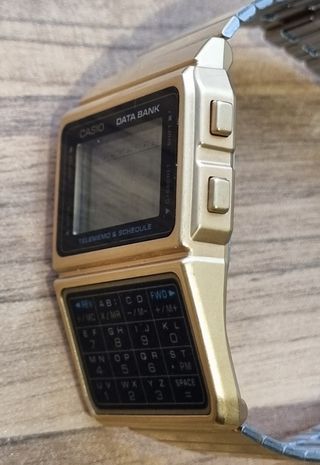 Casio DCB-610 Data Bank Calculadora, años 80's !! 