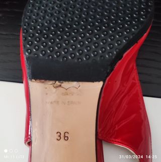 Tacones de piel hechos en España