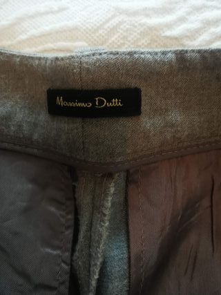 Pantalón tiro alto mujer Massimo Dutti T38