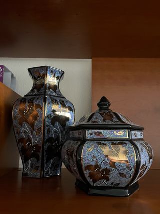 Jarron y bombonera