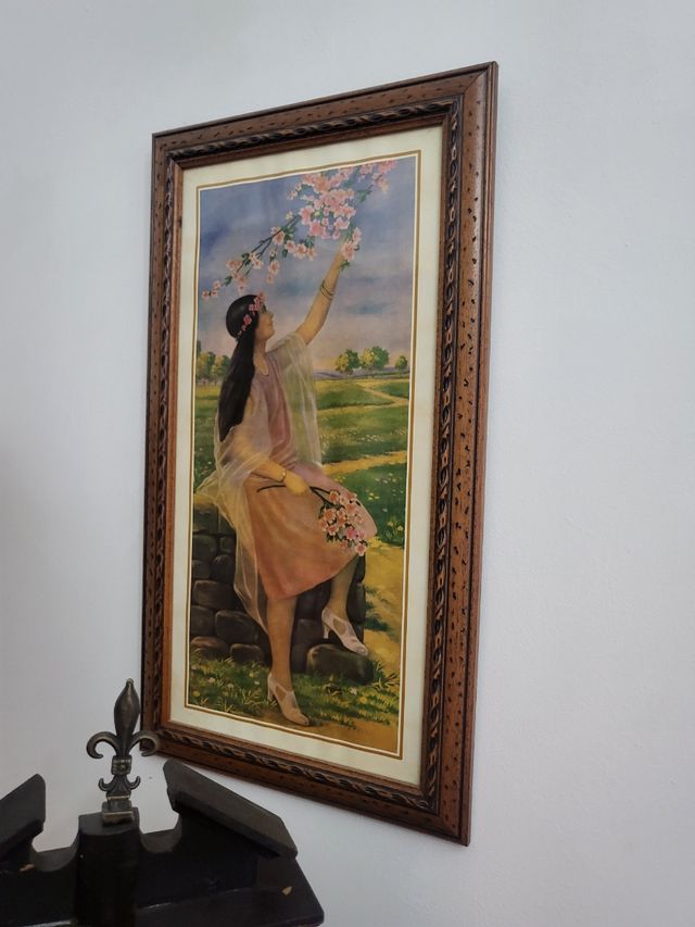 3 Cuadros antiguos .