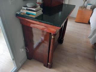 Cómoda antigua vintage 4 cajones madera maciza