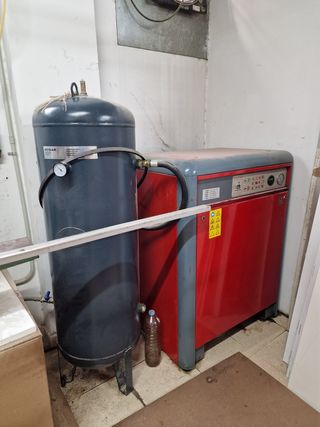 Compresor con calderin