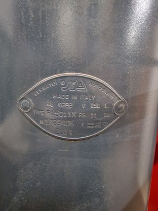 Compresor con calderin