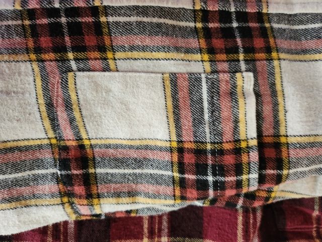 2 camice flanella leggera taglia M