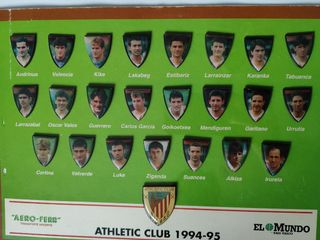 Pines Jugadores Athletic 1994/95