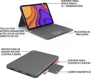Logitech Folio Touch iPad funda teclado#N03B68