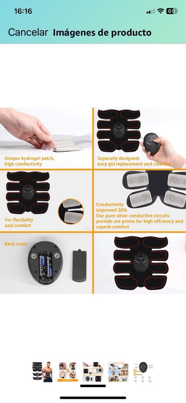 Electroestimulador Muscular