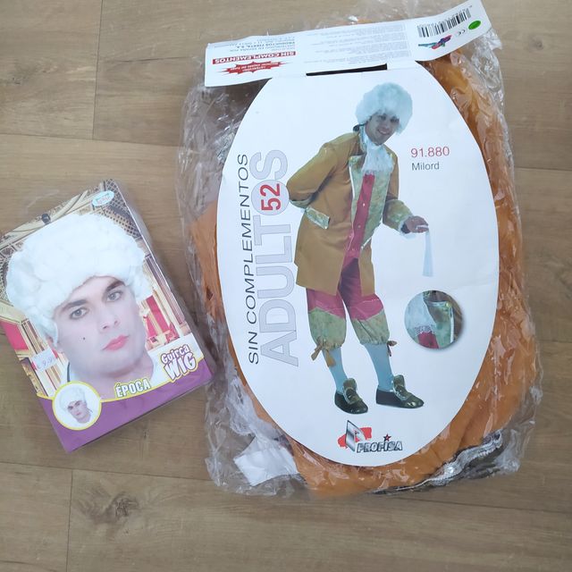 Disfraz de lord Ingles