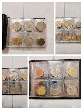 Álbumes de monedas