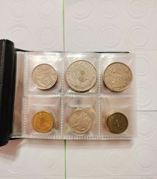 Álbumes de monedas