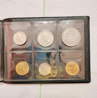 Álbumes de monedas
