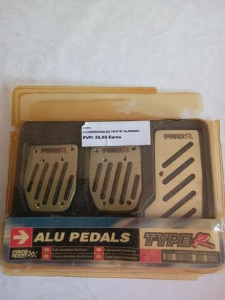 Cubrepedales aluminio Nuevos