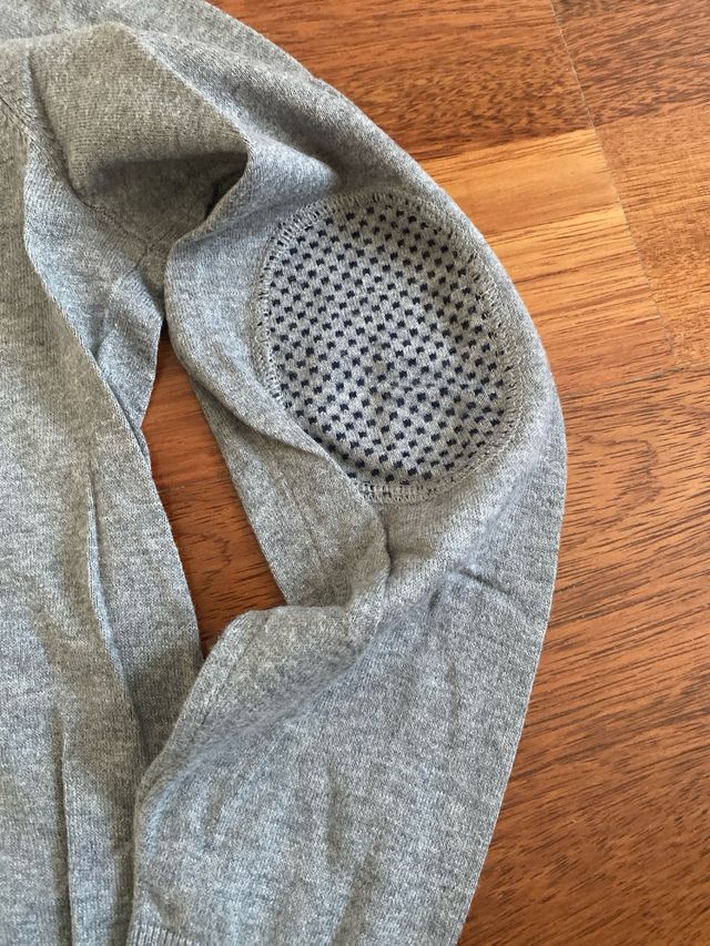 Jersey Massimo Dutti gris niño