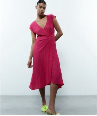 Vestido fucsia Sfera