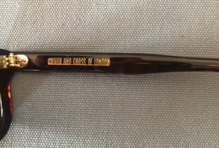 Cutler and Gross of London occhiali