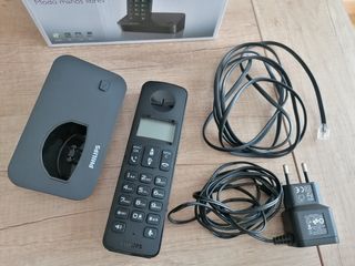 Teléfono inalámbrico Philips D200 manos libres.