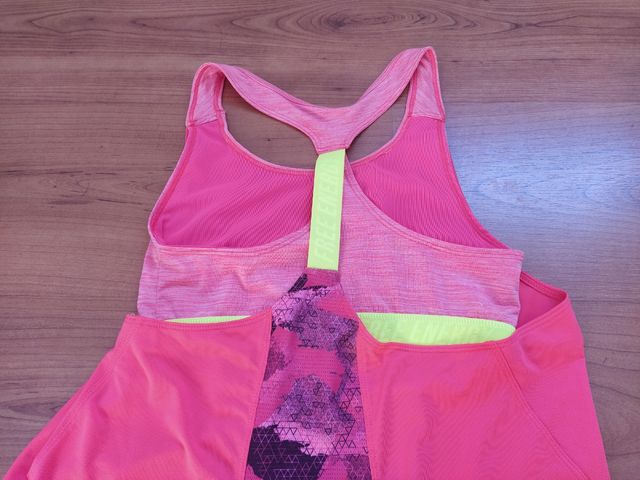 Camiseta deportiva mujer rosa Decathlon