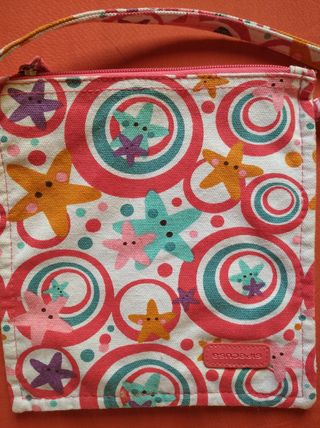 BOLSOS CUADRADOS NIÑA DE TELA COLORES "SIPECUSA"