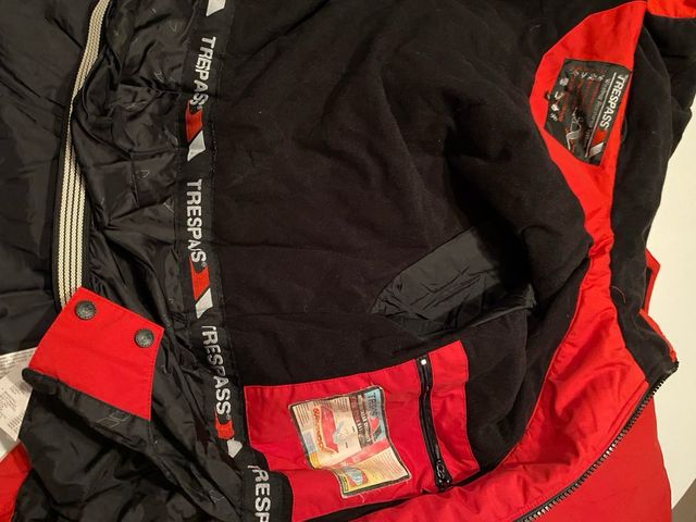 Chaqueta nieve TRESPASS color rojo