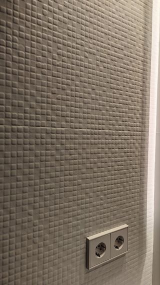 Azulejo cerámico blanco