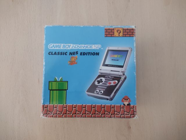 📦 Caja de Gameboy Advance SP Edicion Limitada NES