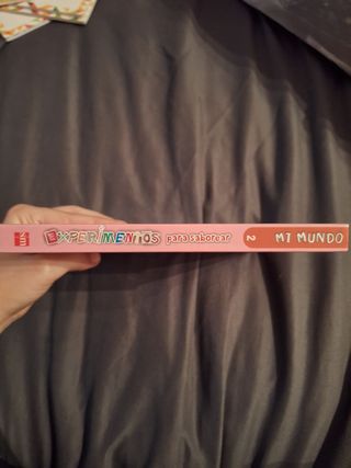 Libro de experimento con sabores