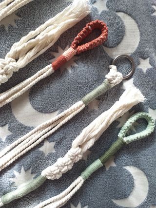 2 Porta piante  Macrame  Porta macetas macrame Boh