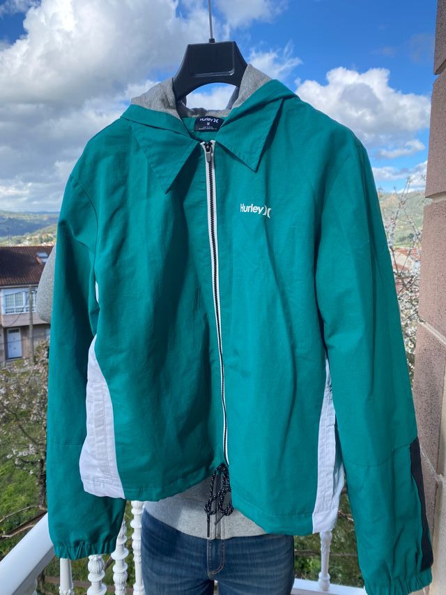 Chaqueta capucha Hurley M chica