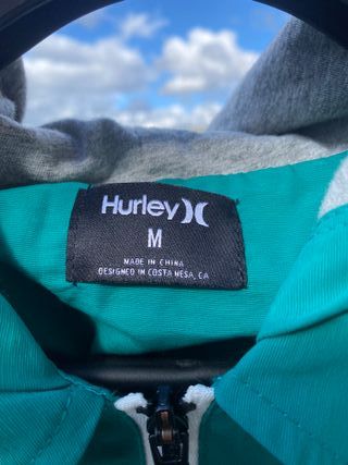 Chaqueta capucha Hurley M chica 