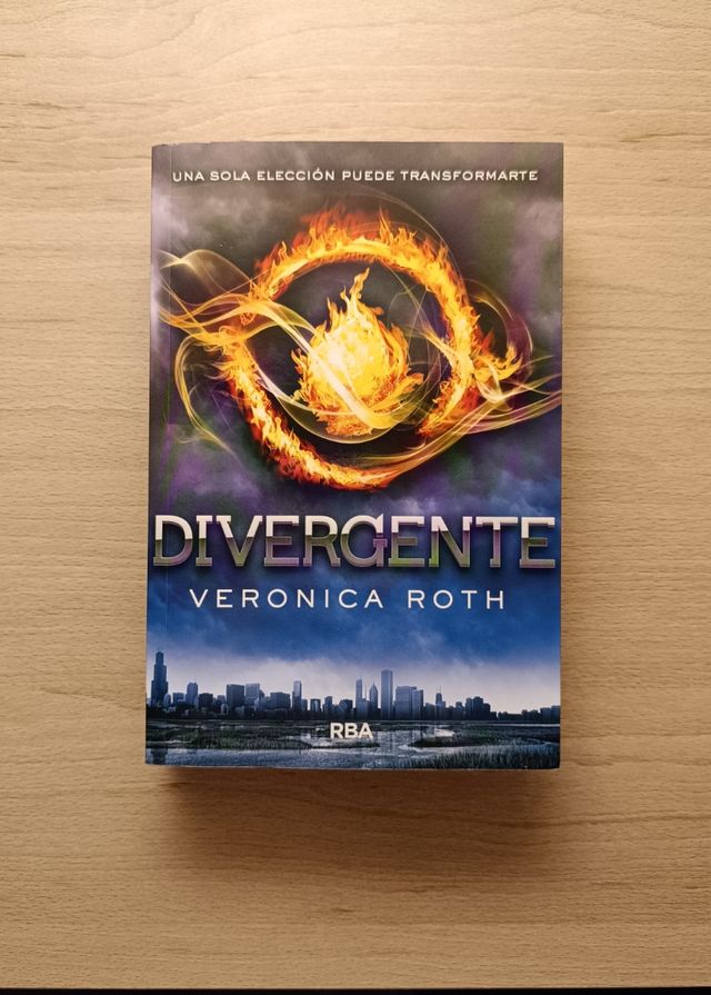 Libro famosa saga 'Divergente'