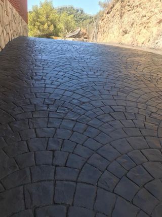 Hormigon impreso