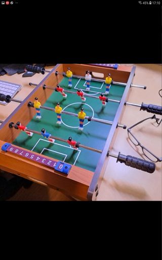 Futbolín de mesa