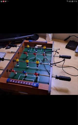 Futbolín de mesa