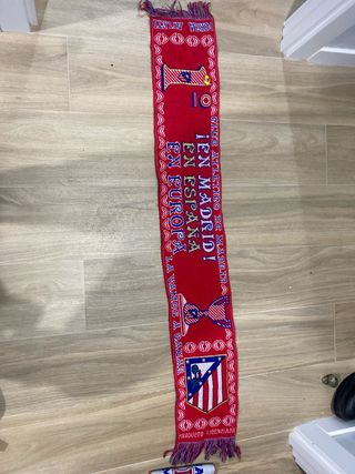 Bufanda atletico de madrid