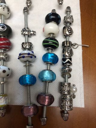 OFERTA 64 abalorios pulsera simil pandora