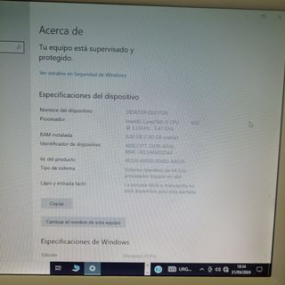 Ordenador i5 a 3.3 ghz/8Gb