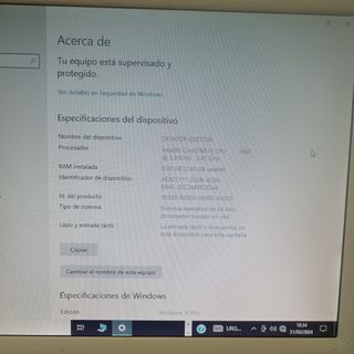 Ordenador i5 a 3.3 ghz/8Gb