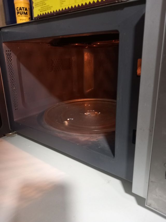 Microondas acero inoxidable