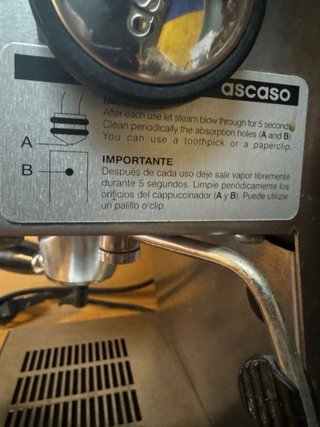 Cafetera Ascaso