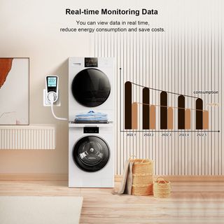 Medidor de eletricidade para tomada com display 