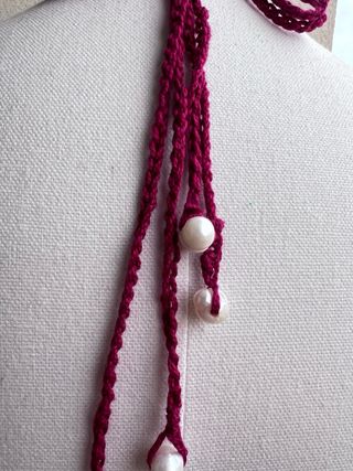 Bikini de crochet conchas
